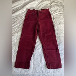 LLBean- Maroon Pants- 10